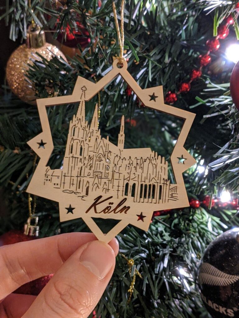 Cologne Christmas ornament